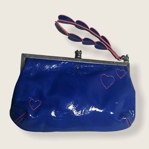 Princess Vera Wang Blue wristlet